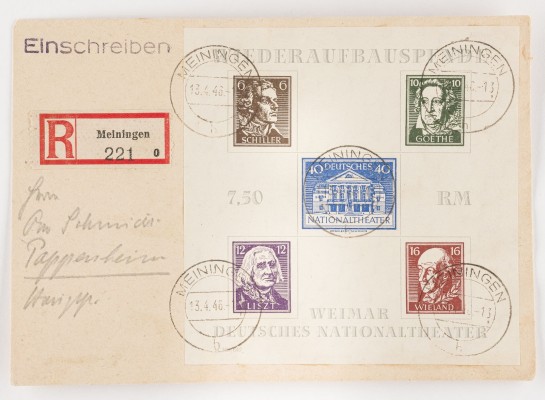 Auktion 155<br>ALLIIERTE BESETZUNG SOWJETISCHE ZONE