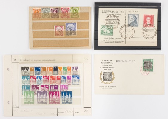 Auktion 155<br>ALLIERTE BESETZUNG (AMERIKANISCHE UND BRITISCHE ZONE)