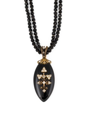 Auktion 155<br>PRÄCHTIGES ONYX COLLIER