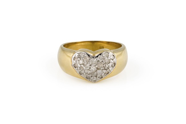 Bild HERZ DIAMANT RING