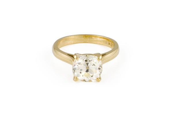 Bild GROßER DIAMANT SOLITÄR RING