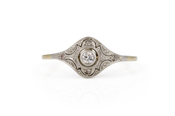 Bild FEINER ART DÉCO RING