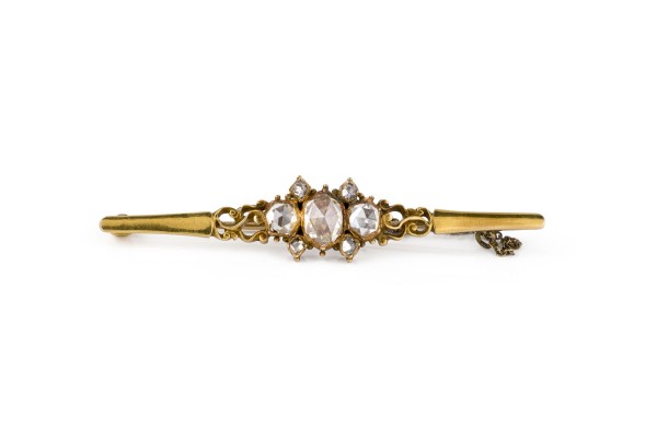 Bild ZIERVOLLE DIAMANTEN STAB BROSCHE