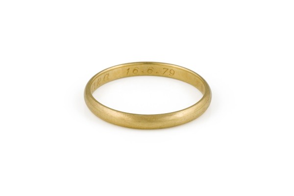 Bild SCHLICHTER BAND RING