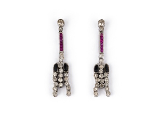 Picture FILIGRANE ART DÉCO OHR HÄNGER