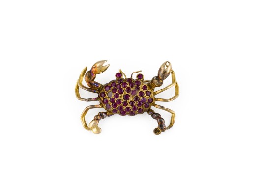 Picture KRABBEN BROSCHE