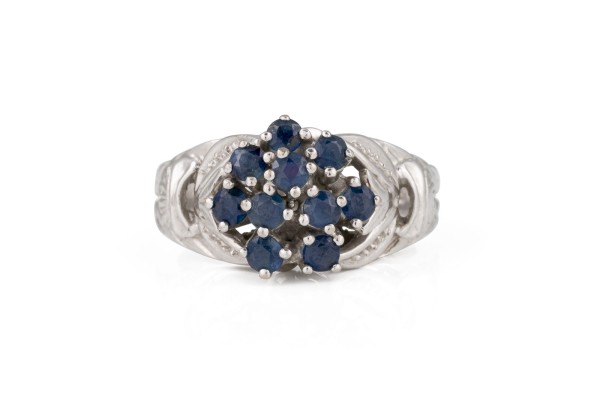 Picture FLORALER SAPHIR RING