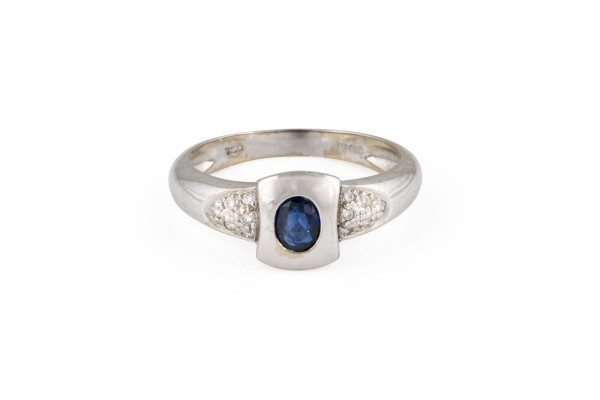 Picture MODERNER SAPHIR RING