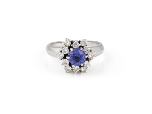 Bild TANSANIT STERN RING