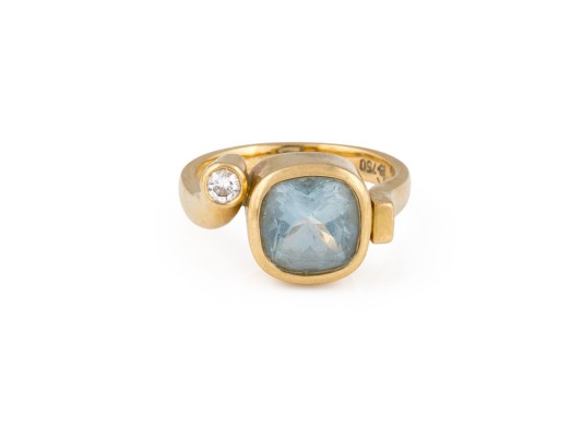 Bild AQUAMARIN DESIGN RING