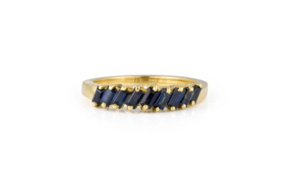 Bild SAPHIR BAGUETTE RING