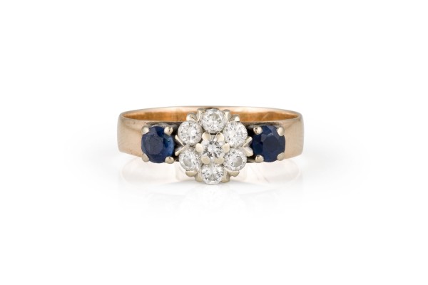 Bild SAPHIR DIAMANT RING