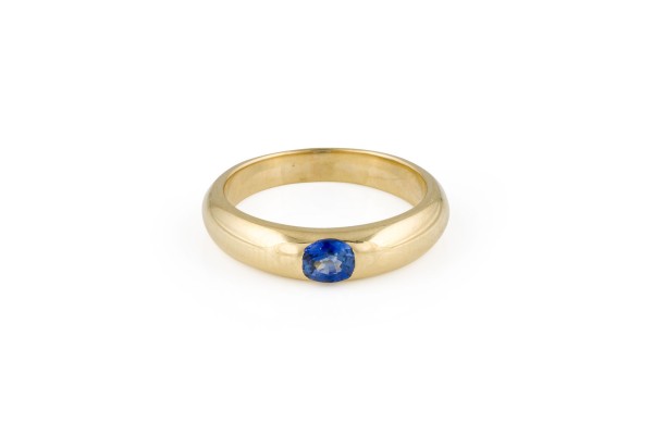 Bild 'CIELO' SAPHIR SOLITÄR RING