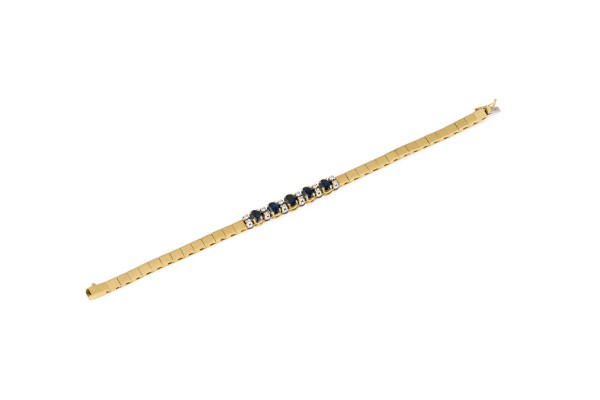 Bild MATTIERTES SAPHIR ARMBAND