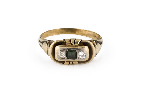 Bild ZIERVOLLER TURMALIN RING