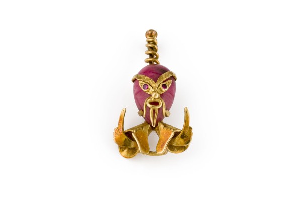 Picture RHODONIT BROSCHE