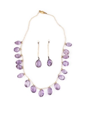 Bild 2 TEILIGES AMETHYST SCHMUCK SET