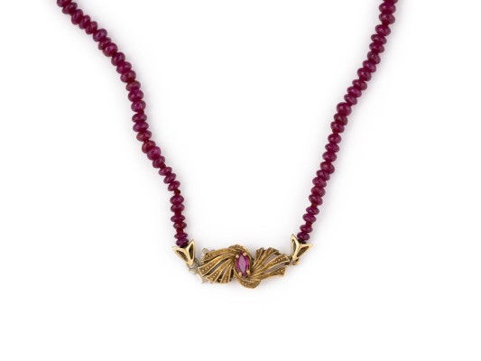 Bild GRADUIERTES GRANAT COLLIER