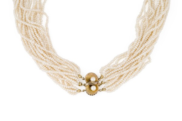 Bild MEHR STRÄNGIGES PERLEN COLLIER