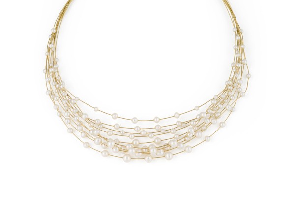 Bild DRAHT PERLEN COLLIER