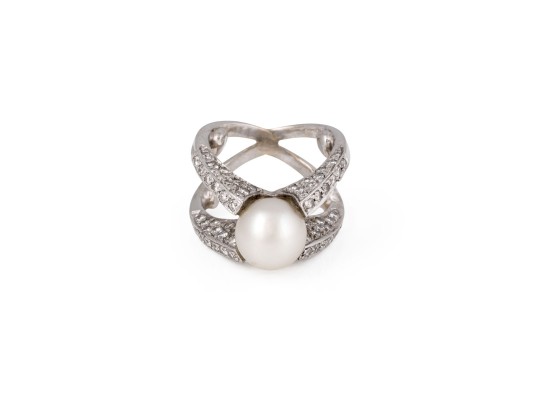 Picture ELEGANTER PERLEN RING