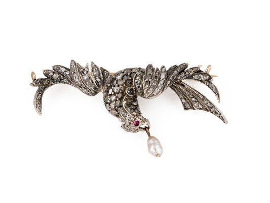 Bild ADLER BROSCHE 19. JH.