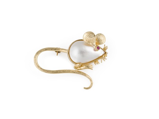 Picture MAUS BROSCHE