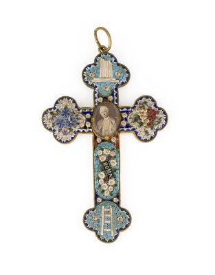 Bild GROßES MIKRO MOSAIK KREUZ