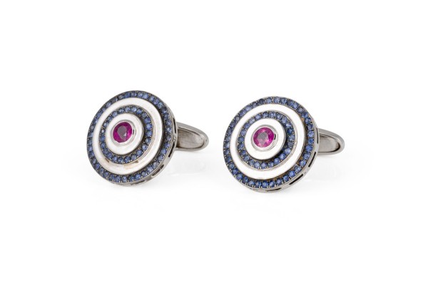 Bild EDELSTEIN MANSCHETTEN KNÖPFE