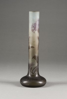 Picture SOLIFLEUR-VASE MIT EISENKRAUT-BLÜTE