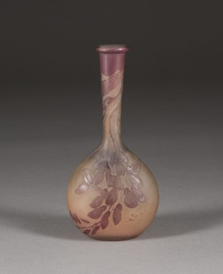 Picture ENGHALSVASE MIT BLAUREGEN-DEKOR