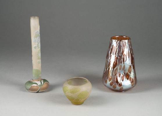 Bild DREI JUGENDSTIL-VASEN