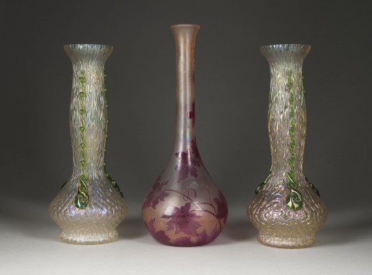 Bild DREI JUGENDSTIL-VASEN