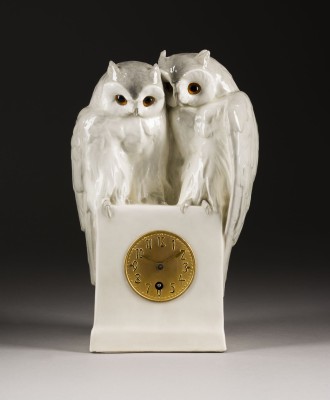 Picture JUGENDSTIL-EULENUHR