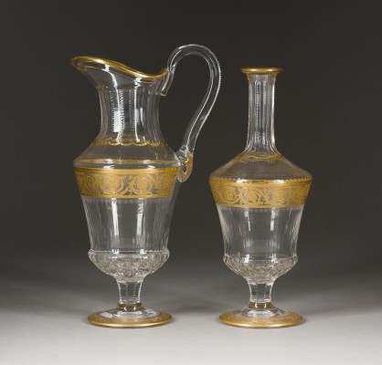 Bild WEINKARAFFE UND HENKELKARAFFE 'THISTLE GOLD'