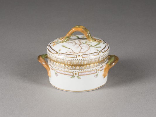 Bild ZUCKERDOSE 'FLORA DANICA'