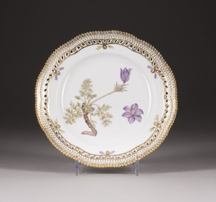 Bild SPEISETELLER 'FLORA DANICA'