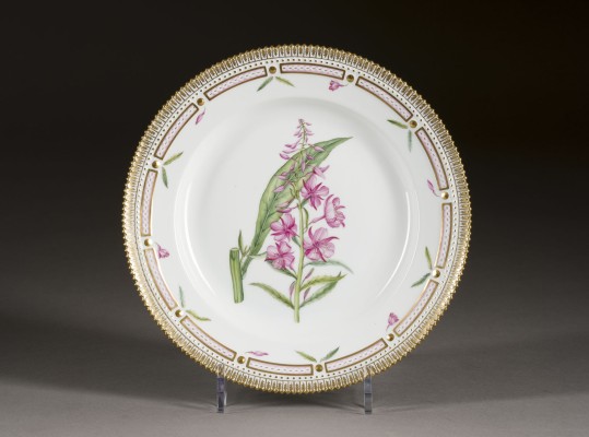 Bild SPEISETELLER 'FLORA DANICA'