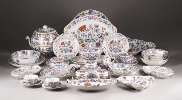 Bild 36-TEILIGES RESTSERVICE 'ZWIEBELMUSTER-BUNT'