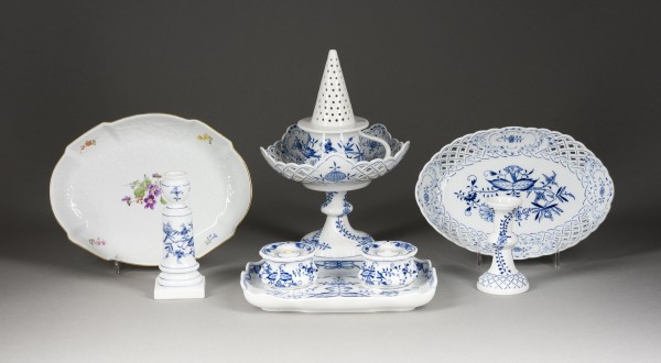 Bild SIEBENTEILIGES PORZELLAN KONVOLUT 'MEISSEN'