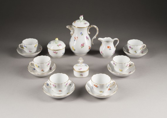 Bild 16-TEILIGES MOKKASERVICE 'STREUBLUMEN'