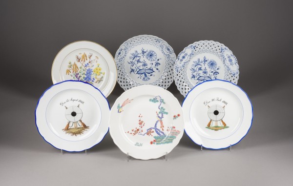 Bild SECHS TELLER 'MEISSEN'