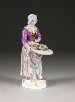 Bild GEMÜSEHÄNDLERIN AUS DEN 'CRIS DE PARIS'