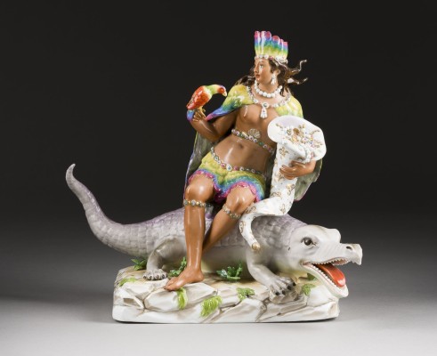 Auction 155<br>AMERIKA-ALLEGORIE DER ERDTEILE