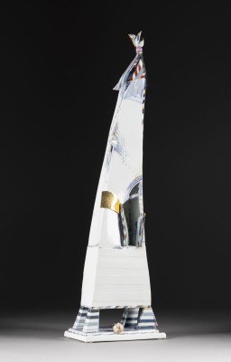 Picture PORZELLAN-OBJEKT 'SOMMERHAUS. FRÜH'