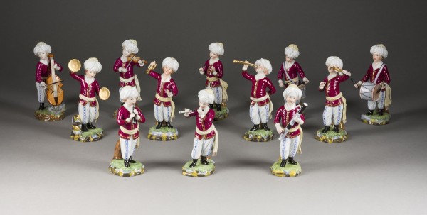 Bild SAMMLUNG VON ZWÖLF FIGUREN AUS DER 'TÜRKISCHEN KAPELLE'