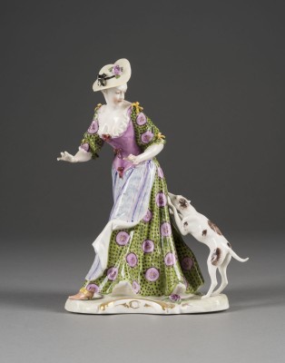 Picture DAME VON HÜNDCHEN ANGEFALLEN