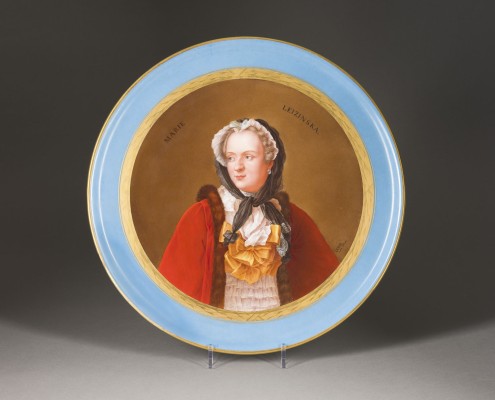 Picture BILDTELLER MIT PORTRÄT VON MARIA LESZCZYNSKA