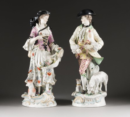 Auction 155<br>SCHÄFER MIT DUDELSACK UND SCHÄFERIN