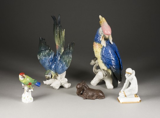 Bild FÜNFTEILIGES PORZELLAN-KONVOLUT